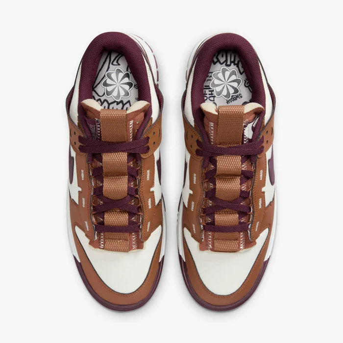 Dunk Low Jumbo 'Light British Tan Burgundy Crush'